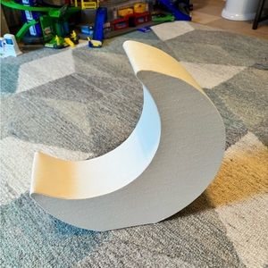 RH Restoration Hardware Canvas Moon Lamp
